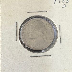 1955 D Coin with Profile Design